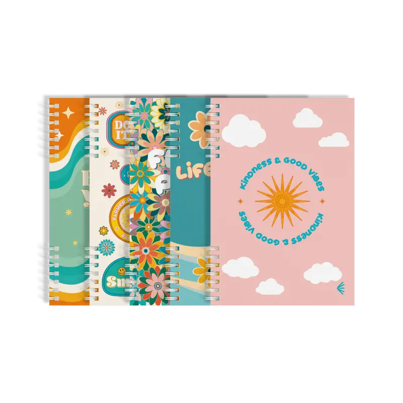 Carnet réutilisable A5 Good Vibes