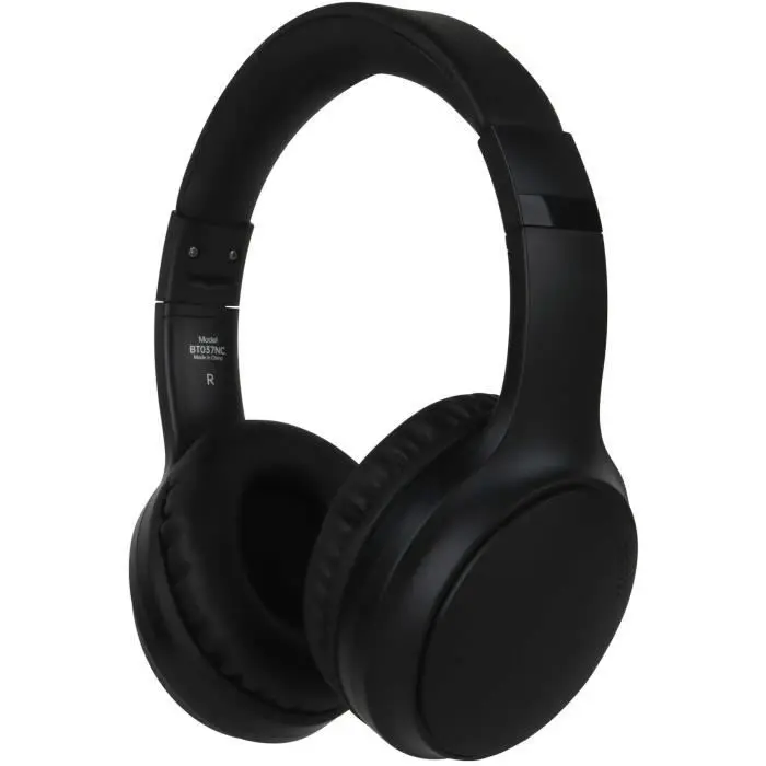 Casque Bluetooth - SENCOR - SEP PANNION - ANC + Réduction bruit ambiant - IPX4 - Noir