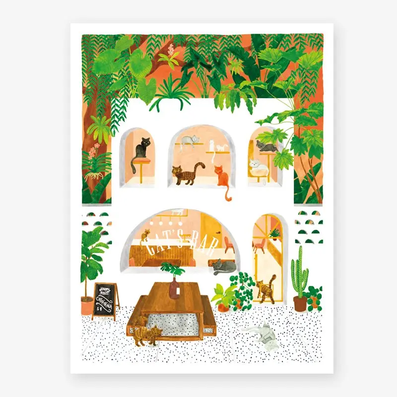 Cat's bar - Poster