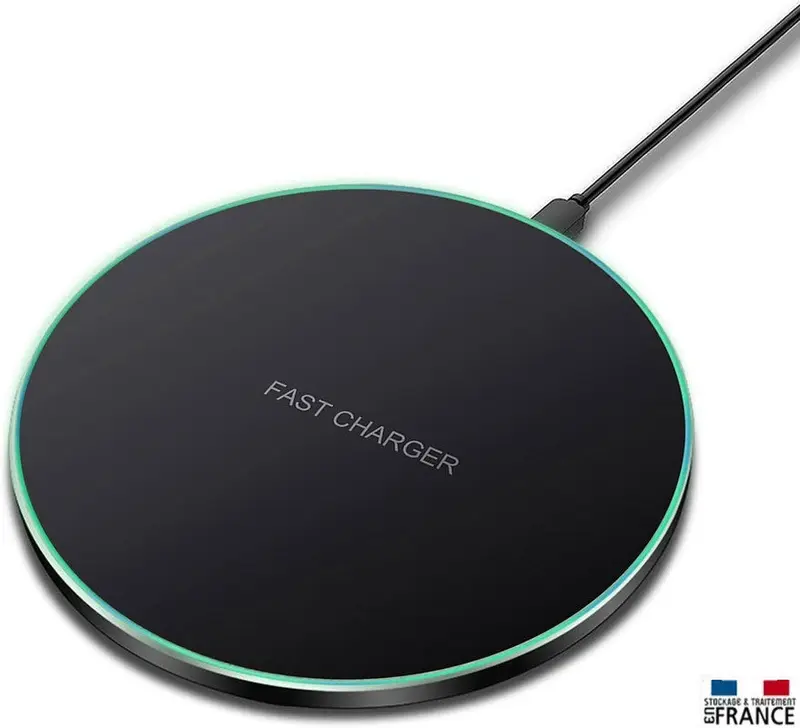 Chargeur à Induction Sans Fil 20W – Compatible Samsung Galaxy S23 FE, Recharge Rapide et Discrète