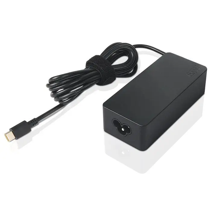 Chargeur secteur LENOVO 65W USB-C - Adaptateur alimentation PC portable - Charge rapide
