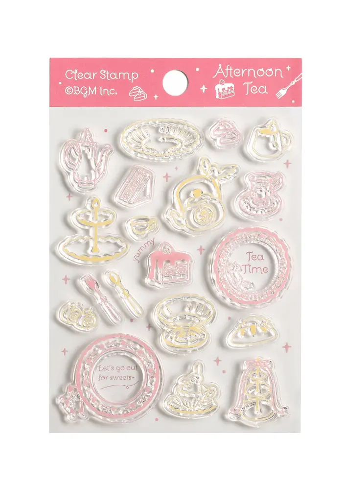 Clear Stamp - Afternoon Tea Party