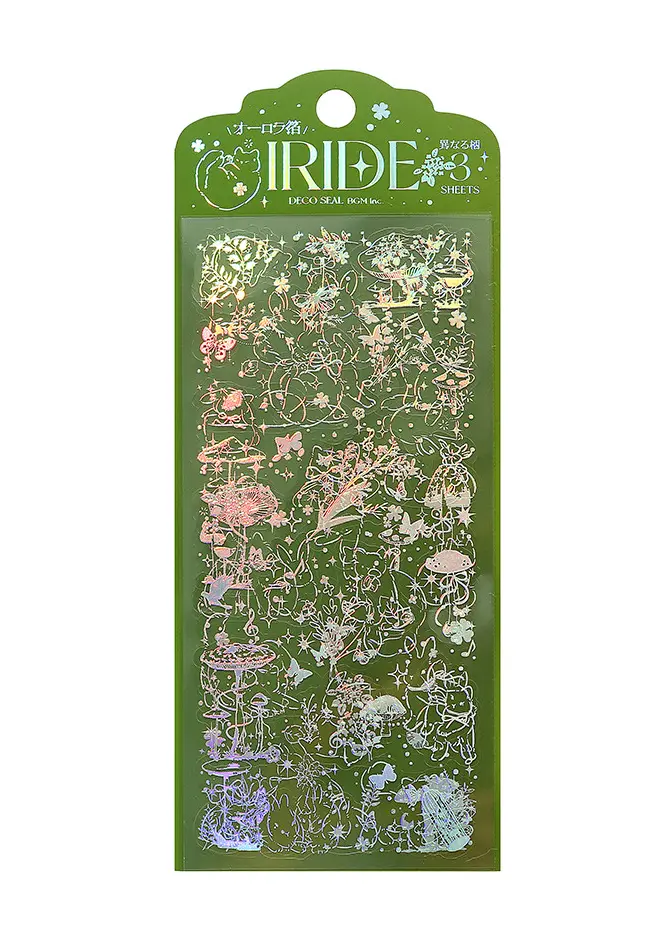 Clear Stickers - Iride - Friends in the Forest (trois planches)