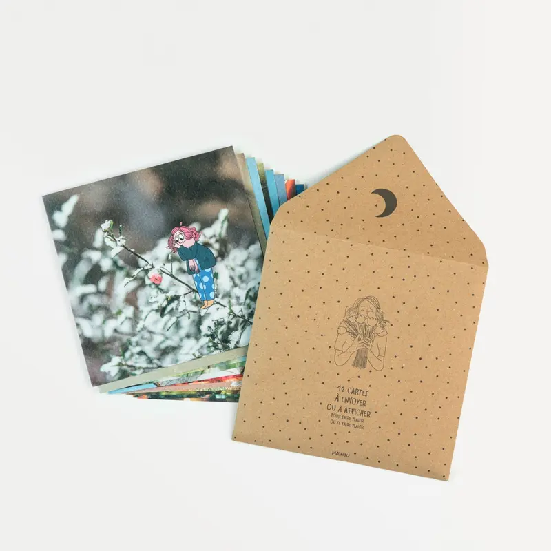 Collection 12 cartes - Saisons