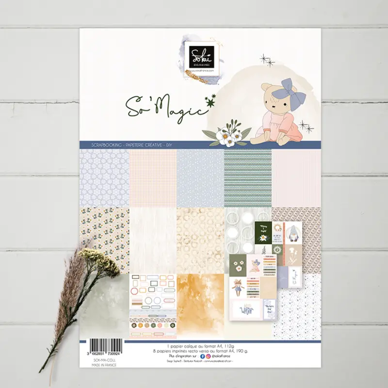 Collection de papiers "So' Magic" (A4)