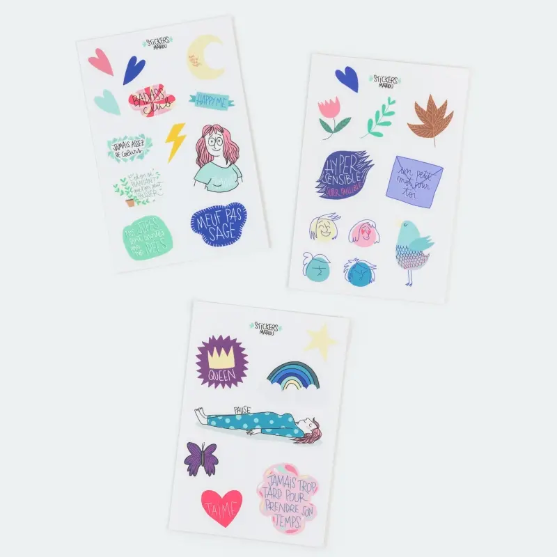 Collection de stickers - Mathou