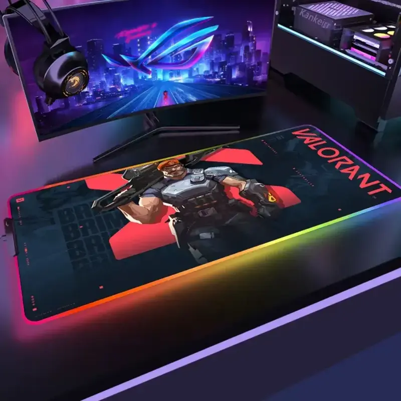 Confort et maîtrise en jeu – Tapis de souris gamer Valorant Brimstone
