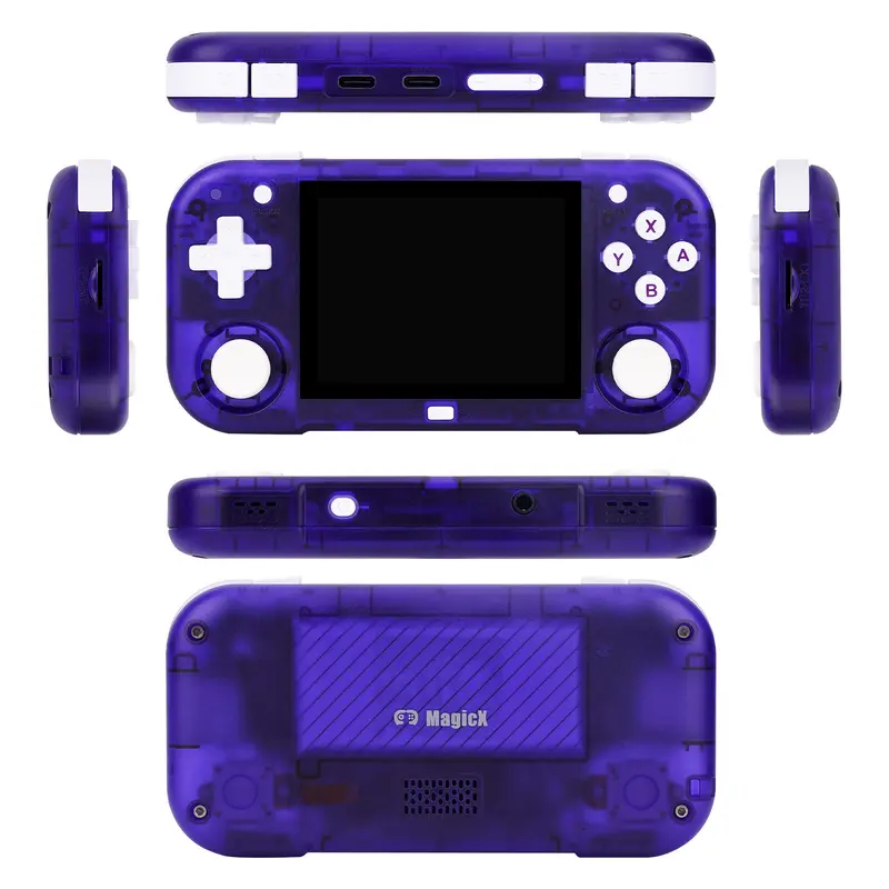 Console rétro portable MagicX Mini Zero 28 — écran 2,8 pouces IPS