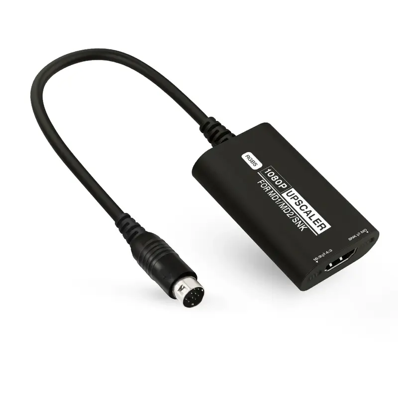 Convertisseur HDMI pour Mega Drive 1, 2 et Neo Geo — RGBS vers 1080p, 4