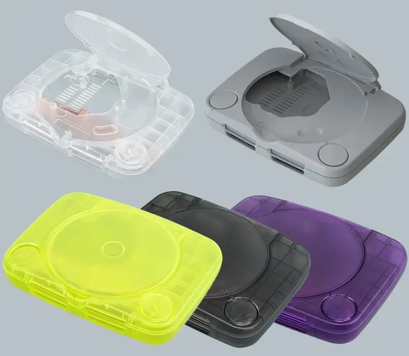 Coque de remplacement pour PSone (PS1 compacte) — BitFunx, cinq coloris