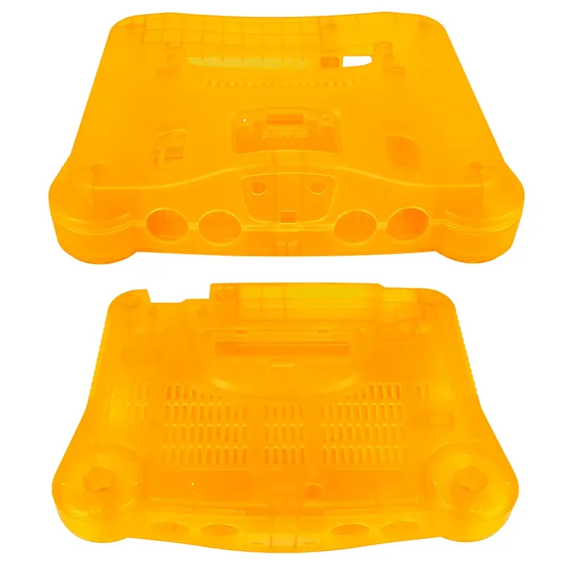 Coque translucide N64 BitFunx — boîtier de remplacement, 10 coloris