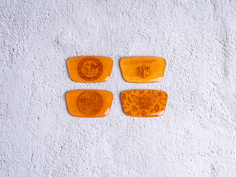 Custom Wooden Jewel for Nintendo 64 Consoles