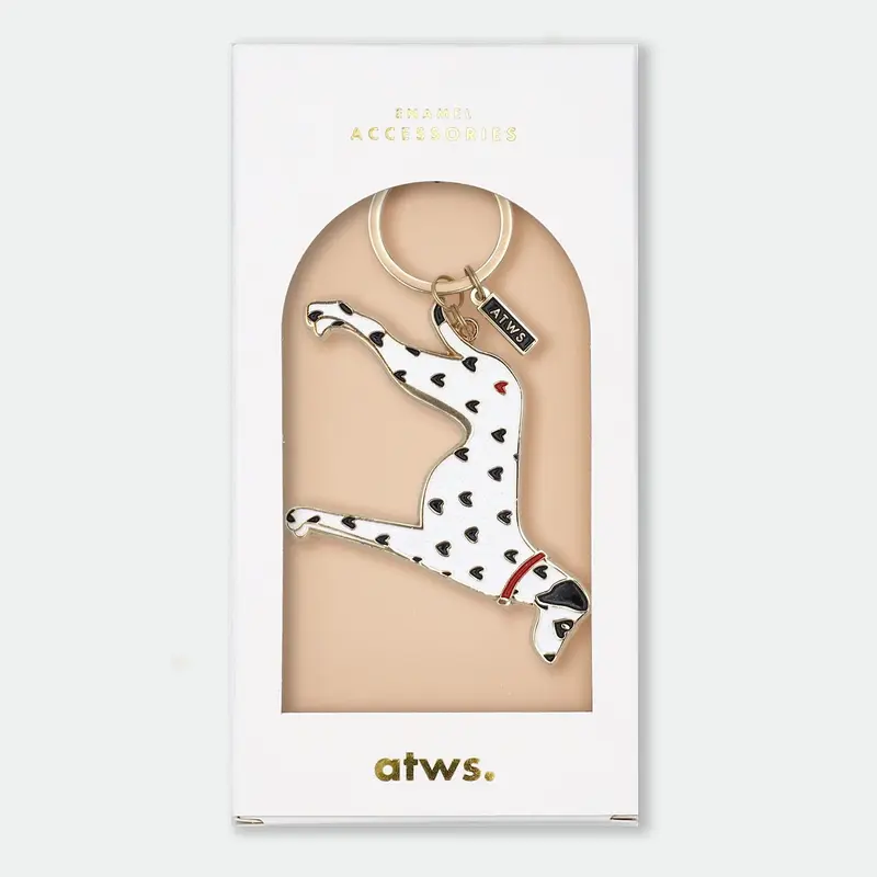 Dalmatian Lovestory - Keychain