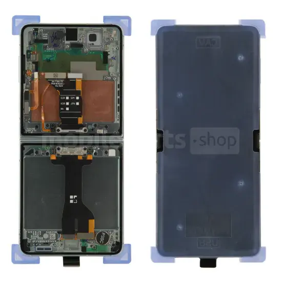 Display (Original) - Light Green, Samsung Galaxy Z Flip7; SM-F766