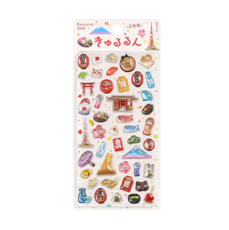 Drop Stickers - Kyururun - Japon