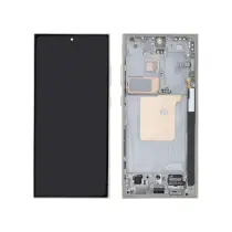 Ecran Complet Ambre Titane Galaxy S24 Ultra (S928) - Avec Châssis