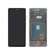 Ecran Complet Blanc OLED 4/5g Galaxy S20 FE - Avec Châssis