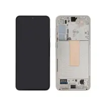 Ecran Complet Crème Galaxy S23+ (S916)