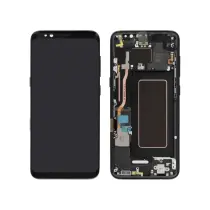 Ecran Complet Noir Carbone Galaxy S8 (G950) - G950F