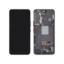 Ecran Complet Noir Galaxy S22 (S901) - Avec Châssis