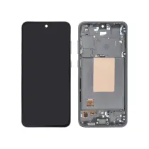 Ecran Complet Noir Galaxy S24 FE - S721B - Avec Châssis