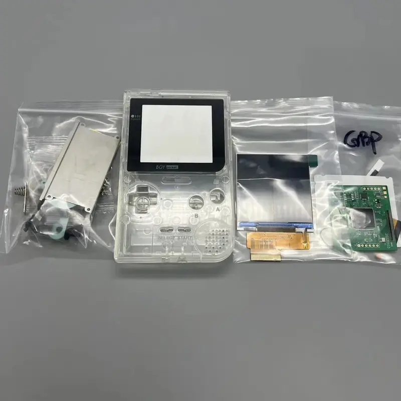 Écran IPS 2,6 pouces pour Game Boy Pocket — kit avec coque adaptée
