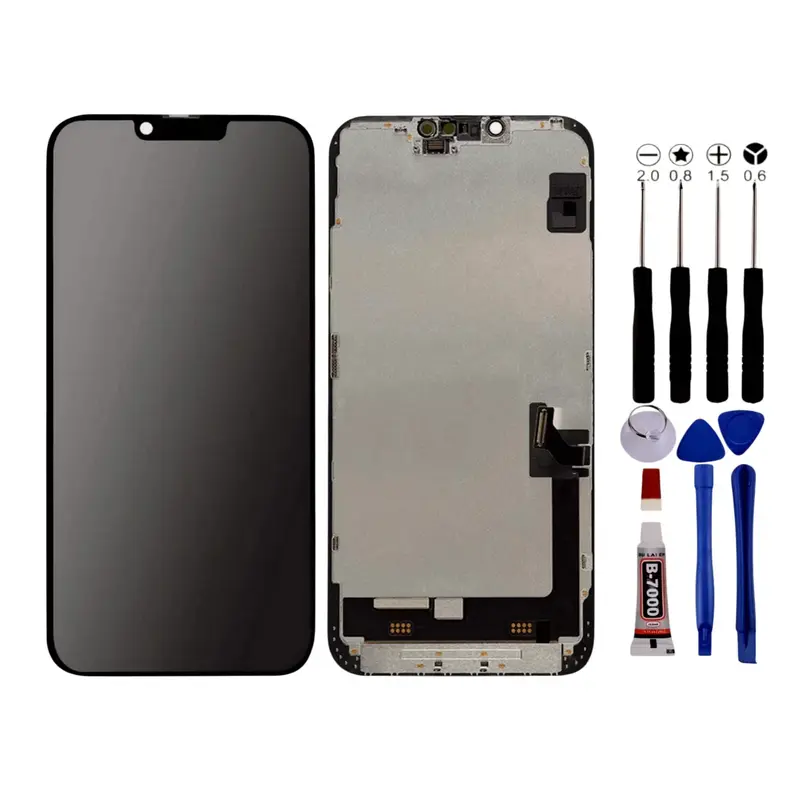 Ecran Pour iPhone 14 PLUS OLED +Outils +Adhésif Noir