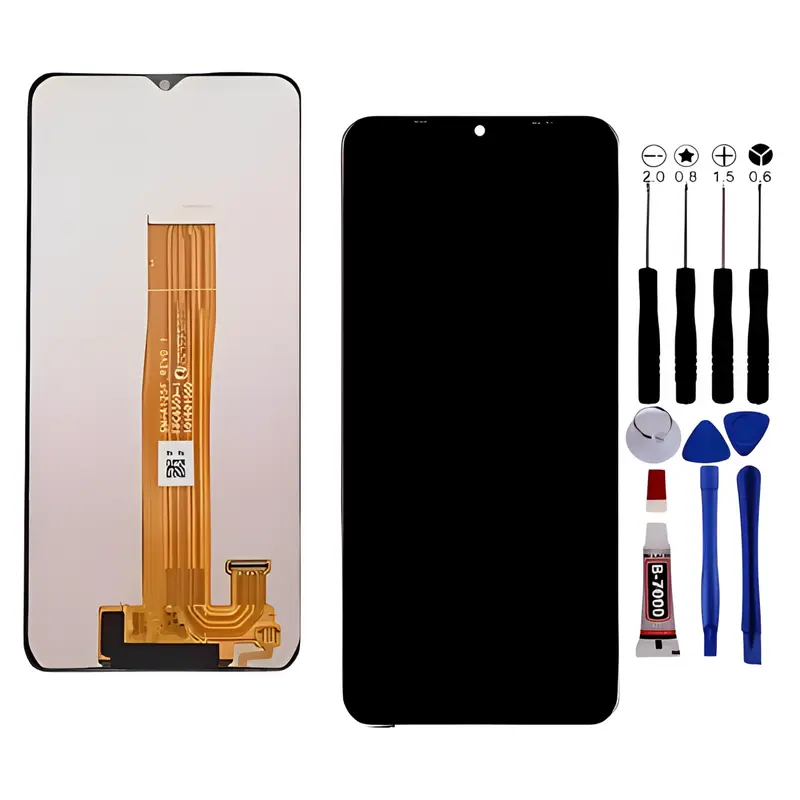 Ecran Pour Samsung A12 SM-A125F A125U A125M LCD Noir +Outils
