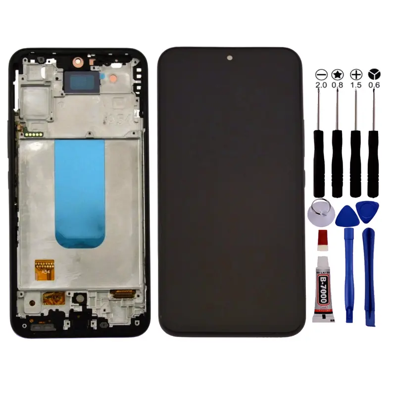 Ecran Pour Samsung A54 A546 SM-A546B A546U LCD +Chassis Noir +Outils