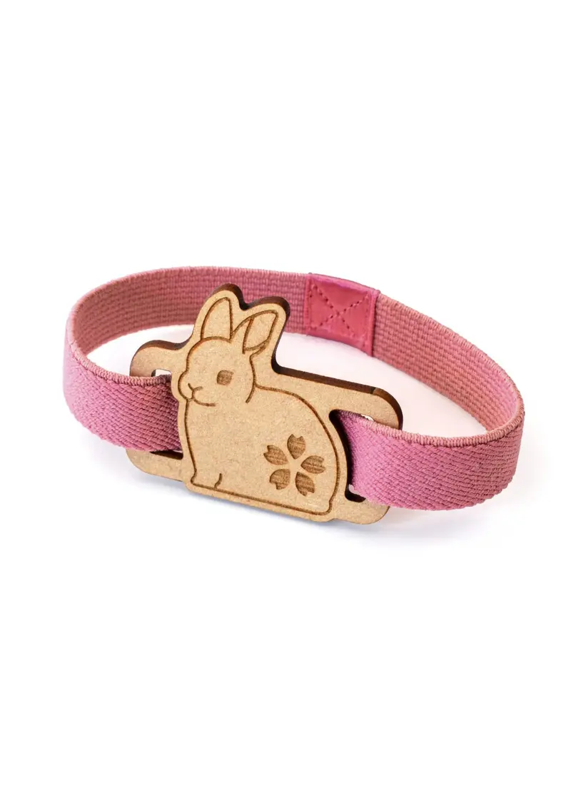 Élastique décoratif japonais - Lapin Sakura