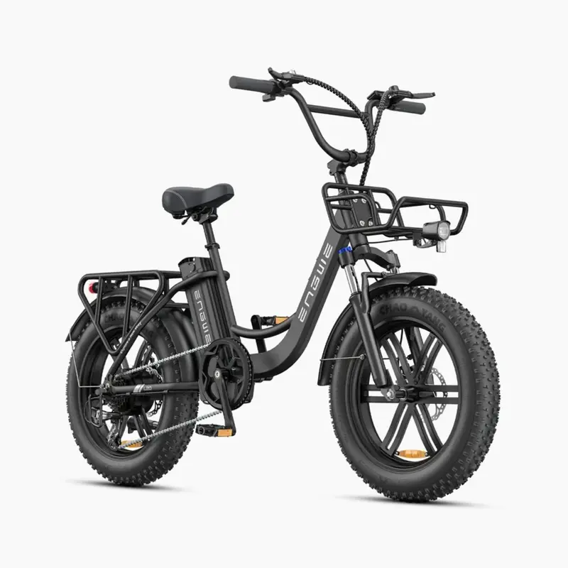 Electric Bike ENGWE L20 Boost - Motor 250W Battery 48V13AH 20 Inch Mechanical disc brake - Black