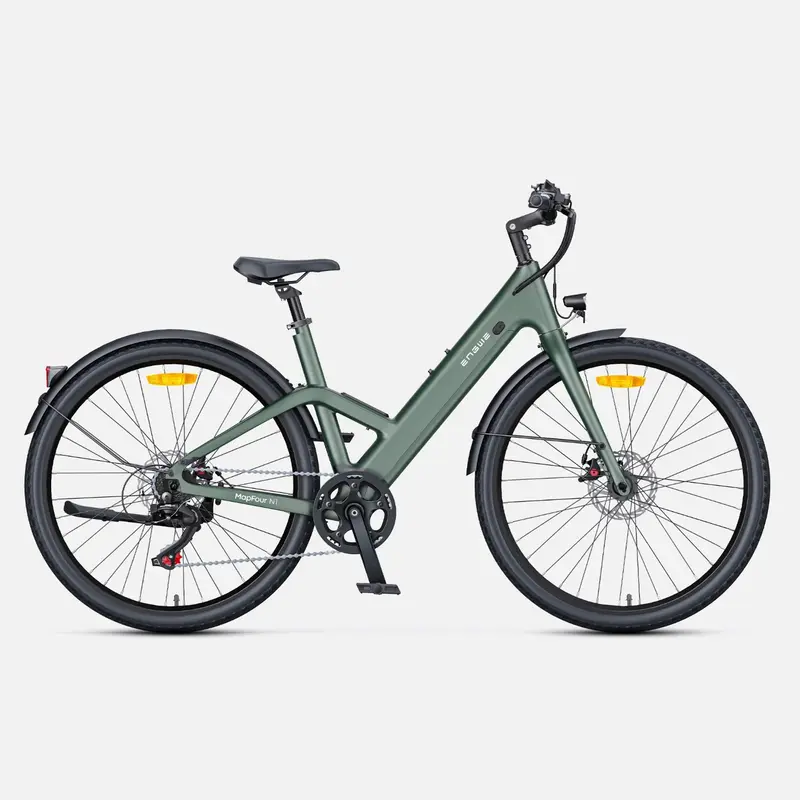 Electric Bike ENGWE N1 AIR ST - Motor 250W Battery 36V10Ah 27.5 Inch Disc Brake - Green