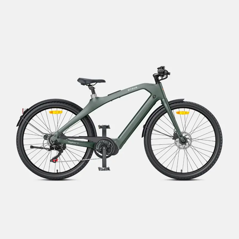 Electric Bike ENGWE N1 PRO - Motor 250W Battery 36V10Ah 27.5 Inch Hydraulic Disc Brakes - Green