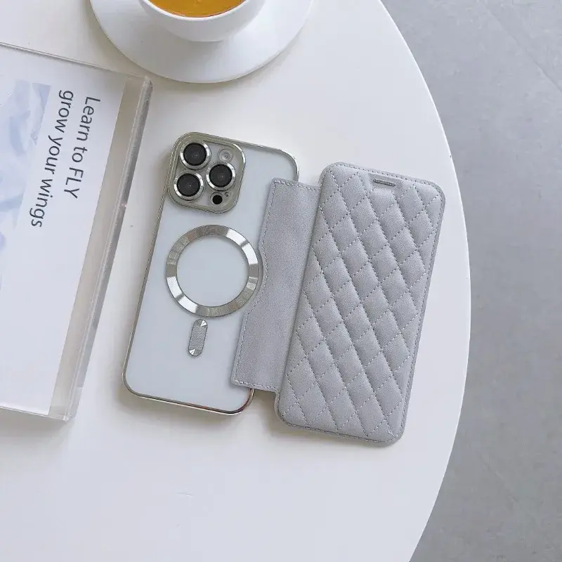 Elegant étui magsafe pour iPhone (11 au 13)