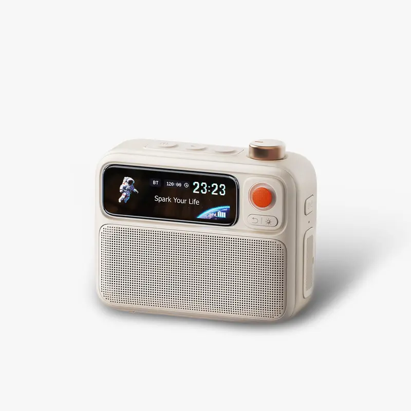 Enceinte de chevet Divoom FlowToo — 10 W, réveil lumineux et 90 bruits blancs