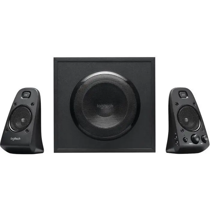Enceinte PC - Filaire - Logitech - Z623 - Speaker System - Noir