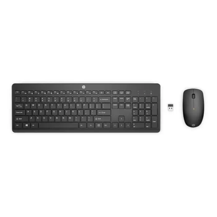 Ensemble Clavier Souris sans fil HP 230 - AZERTY