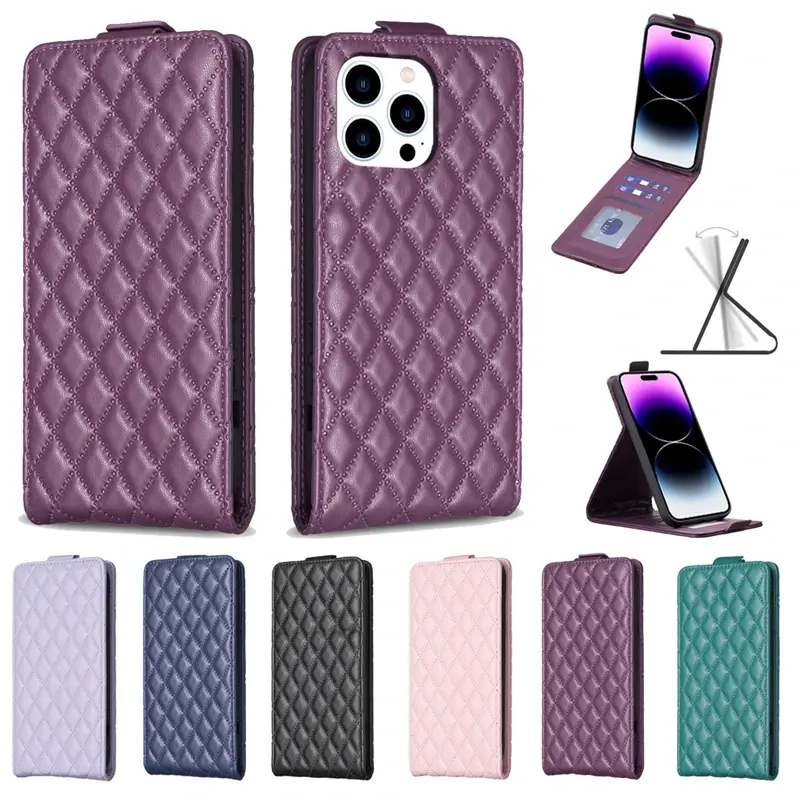 Etui à clapet pour iPhone (du 12 au 15) à fermeture magnétique