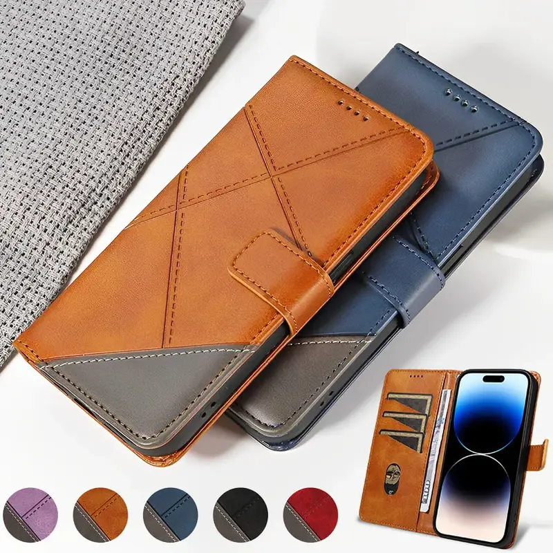 Etui à fermeture magnétique pour iPhone (14 au 18)