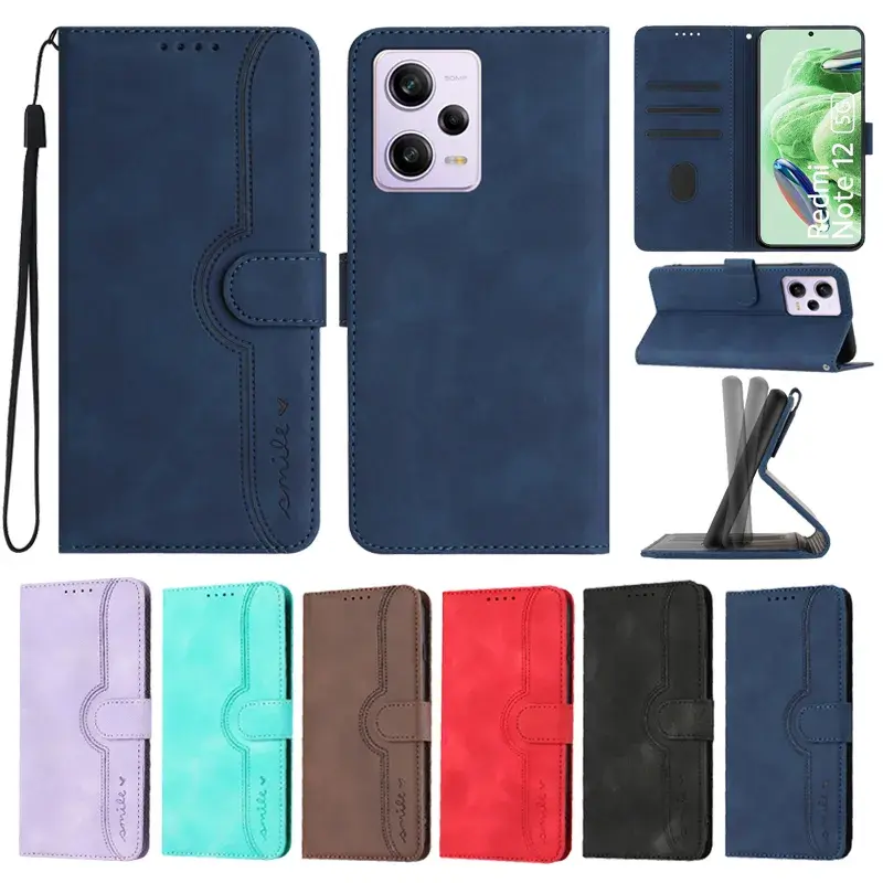 Etui à fermeture magnétique pour téléphones Redmi (début)