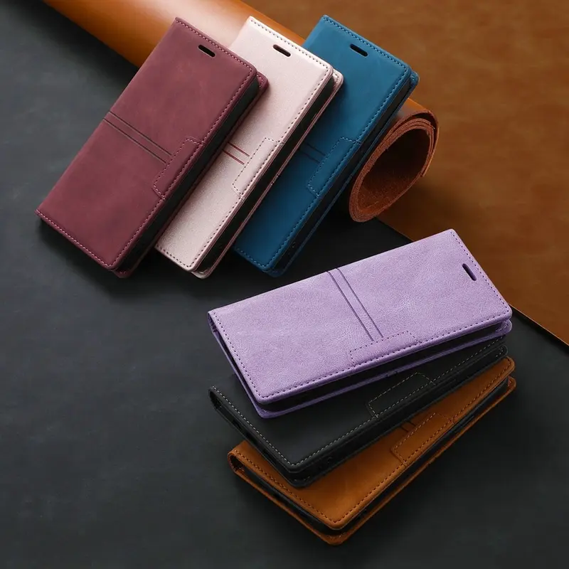 Etui à fermeture magnétique pour Téléphones Samsung (série S début)