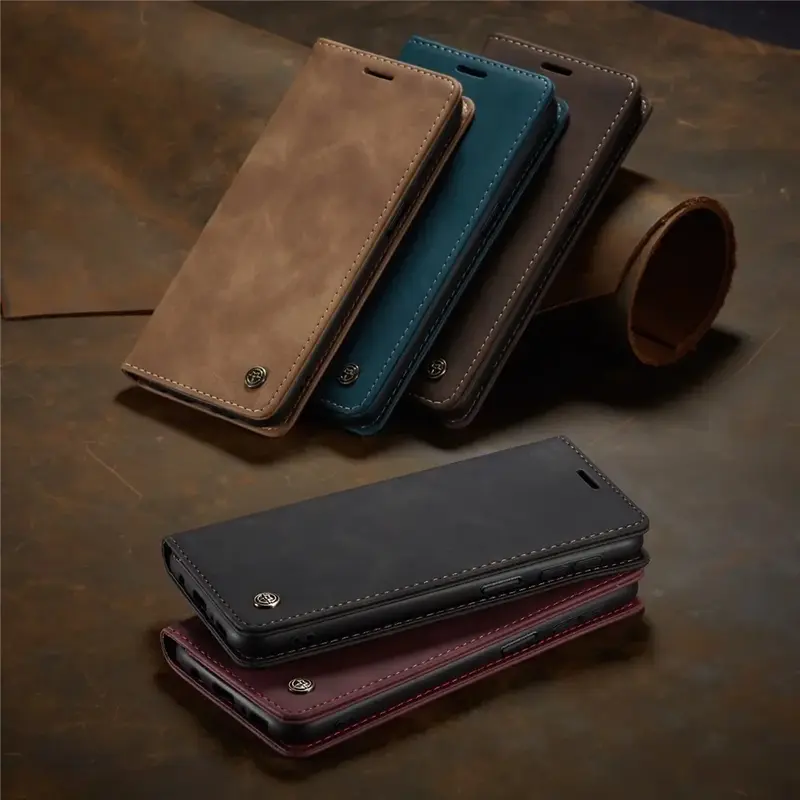 Etui de protection à fermeture magnétique pour Samsung série A