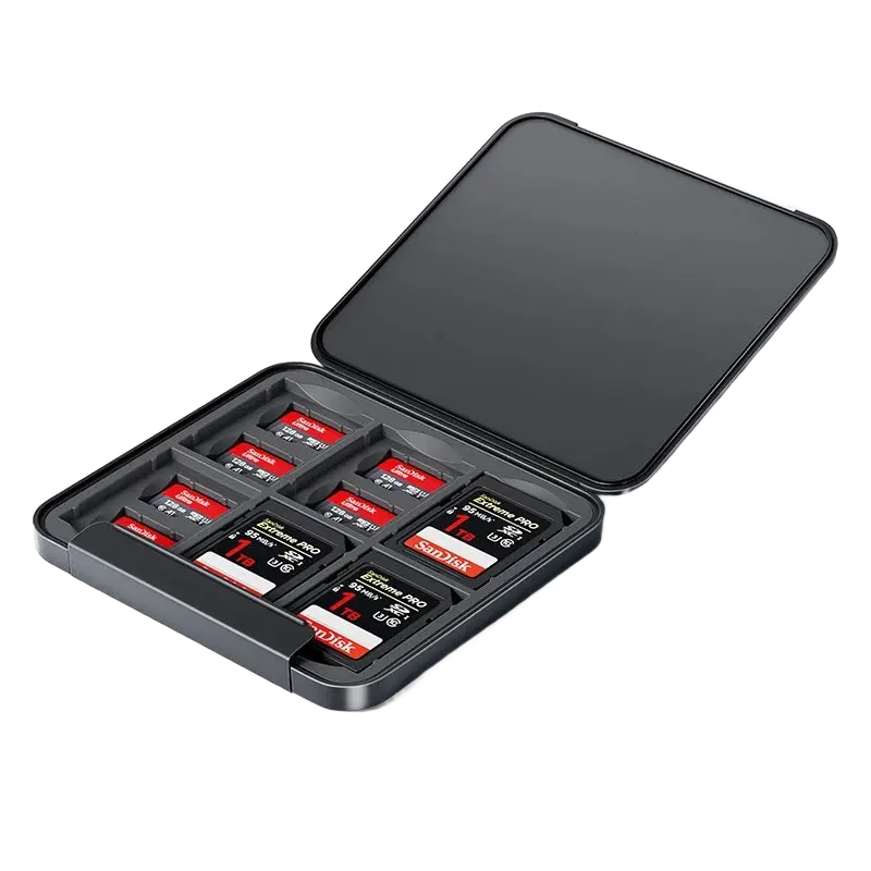 Étui de rangement pour cartes microSD et SD — étanche et antichoc
