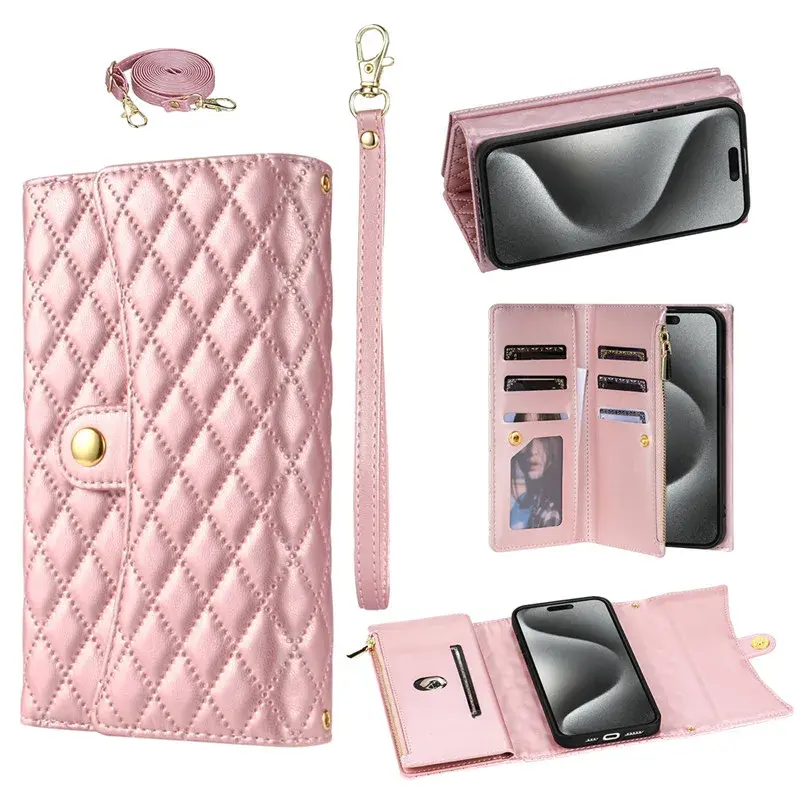 Etui porte-monnaie très élégant pour iPhone (du 7 au 12)