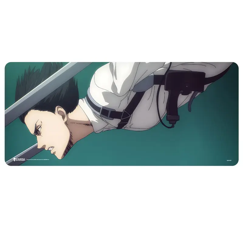 EXVEGA Attack on Titan Levi Ackerman XXL Mouse Pad 90×40