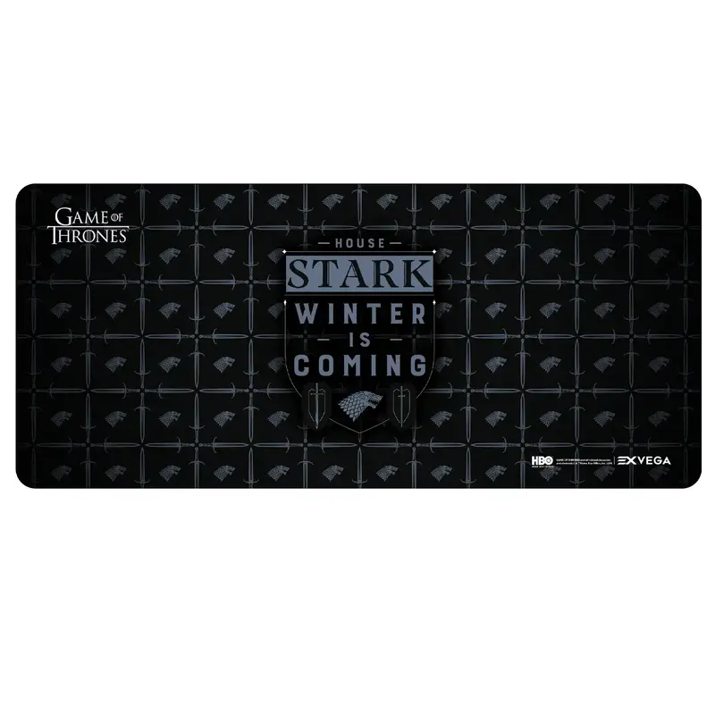EXVEGA Game of Thrones House Stark Winter is Coming XXL Mouse Pad 90×40