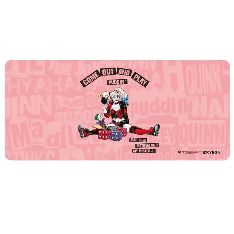 EXVEGA Harley Quinn Come Out and Play XXL Mouse Pad 90×40