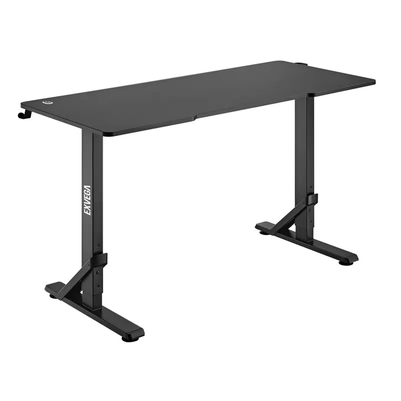 EXVEGA Neo Manual Height-Adjustable RGB Gaming Desk