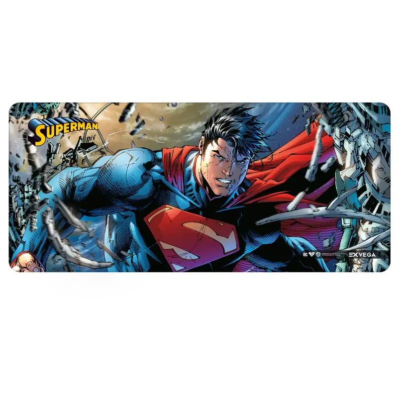 EXVEGA Superman XXL Mouse Pad 90×40