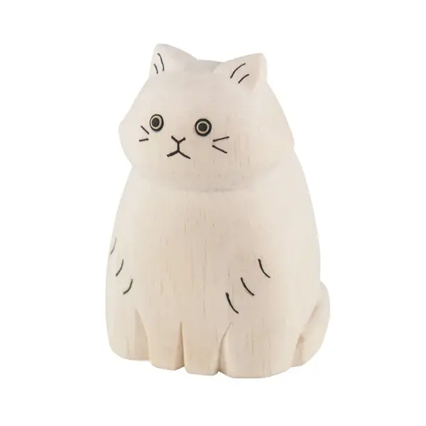 Figurine en bois | Chat T-Lab